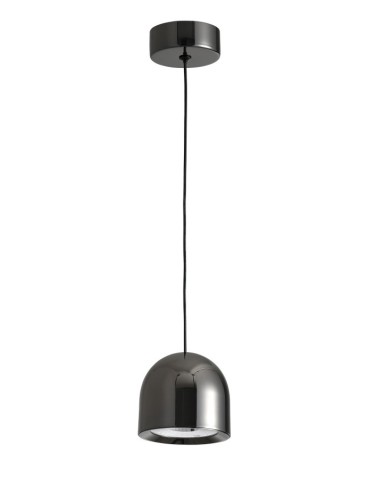 YASKR Lampa Wisząca Saila 1xLED czarny chrom PL0115-CB  Czarny chrom