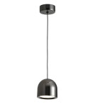 Lampy wiszące pojedyncze - YASKR Lampa Wisząca Saila 1xLED czarny chrom PL0115-CB  Czarny chrom - product 2