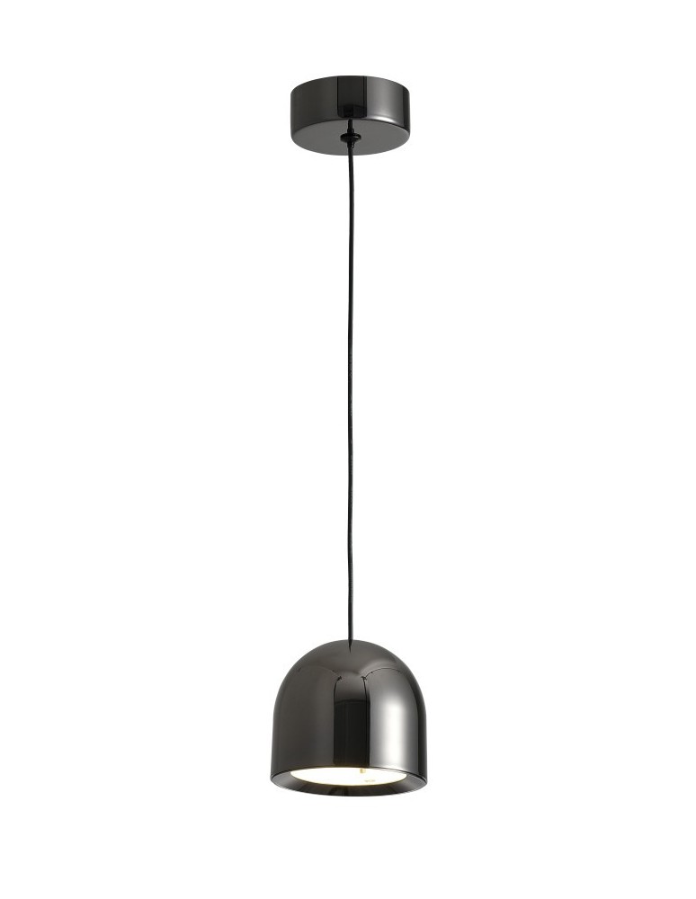 YASKR Lampa Wisząca Saila 1xLED czarny chrom PL0115-CB  Czarny chrom