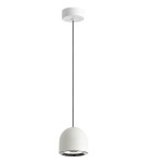 YASKR Lampa Wisząca Saila 1xLED biała PL0115-WH Biały YASKR Lampa Wisząca Saila 1xLED biała PL0115-WH Biały
