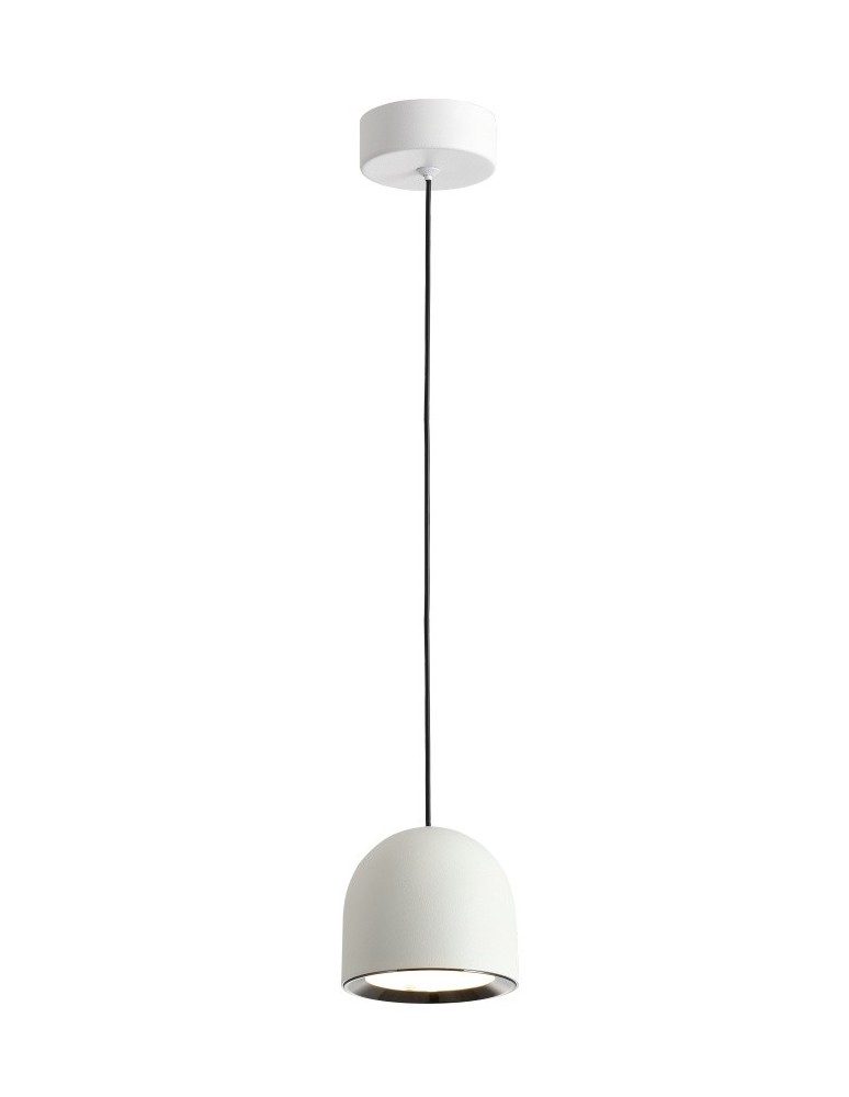 YASKR Lampa Wisząca Saila 1xLED biała PL0115-WH Biały YASKR Lampa Wisząca Saila 1xLED biała PL0115-WH Biały