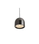 Lampy wiszące pojedyncze - YASKR Lampa Wisząca Saila 1xLED czarny chrom PL0115-CB  Czarny chrom - product 5