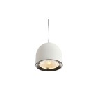 YASKR Lampa Wisząca Saila 1xLED biała PL0115-WH Biały YASKR Lampa Wisząca Saila 1xLED biała PL0115-WH Biały