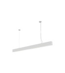 Lampy wiszące nad biurko - YASKR Lampa Wisząca Sigi VI LED biała PL0131-WH   - product 1