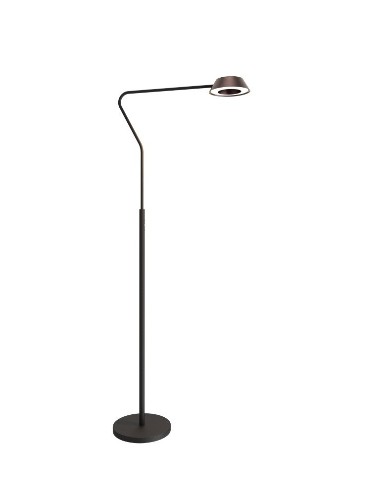 YASKR Lampa Stojąca Garta Dotykowa LED FL0105 61 cm Szczotkowane Różowe Złoto