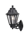 Fumagalli Zewnetrzna Latarnia naścienna Bisso-Anna - 1xE27 czarna (FMG-BISSO-ANNA-BLK)