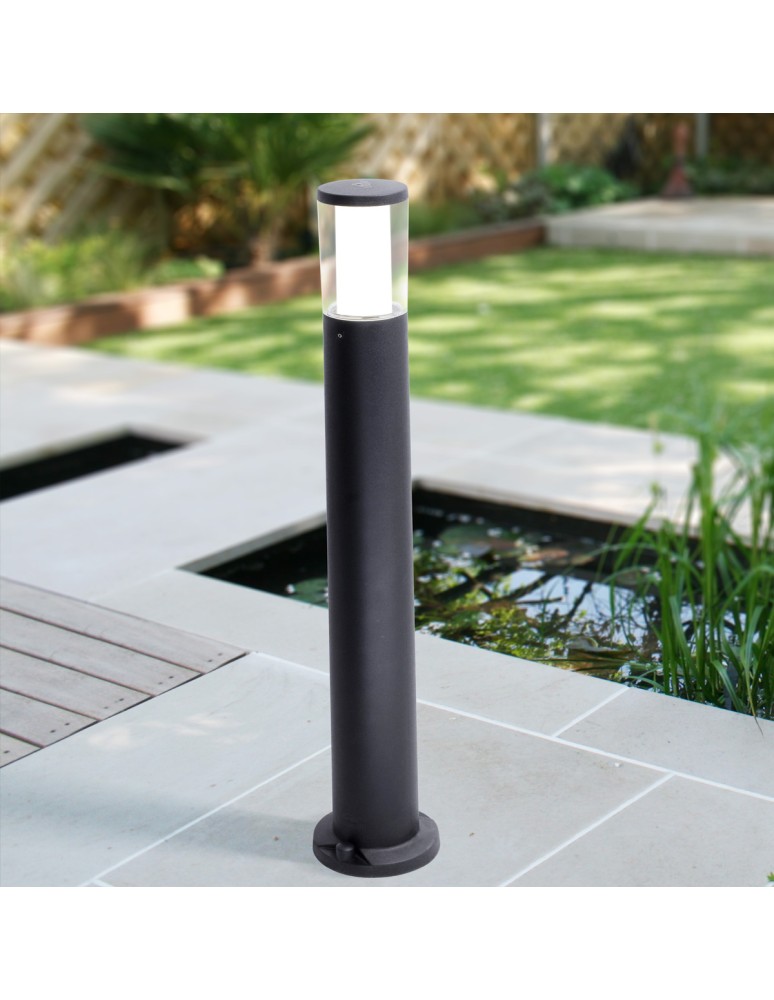 Lampy ogrodowe stojące - Fumagalli Zewnetrzna Słupek ogrodowy Carlo - 1xGU10 czarna (FMG-CARLO-BLK) - product kolory-swiatla.pl 2