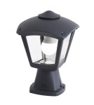 Lampy ogrodowe stojące - Fumagalli Zewnetrzna Latarnia cokołowa Disma - 1xE27 czarna (FMG-DISMA-ROBY-BLK) - product 1