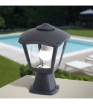 Lampy ogrodowe stojące - Fumagalli Zewnetrzna Latarnia cokołowa Disma - 1xE27 czarna (FMG-DISMA-ROBY-BLK) - product 2