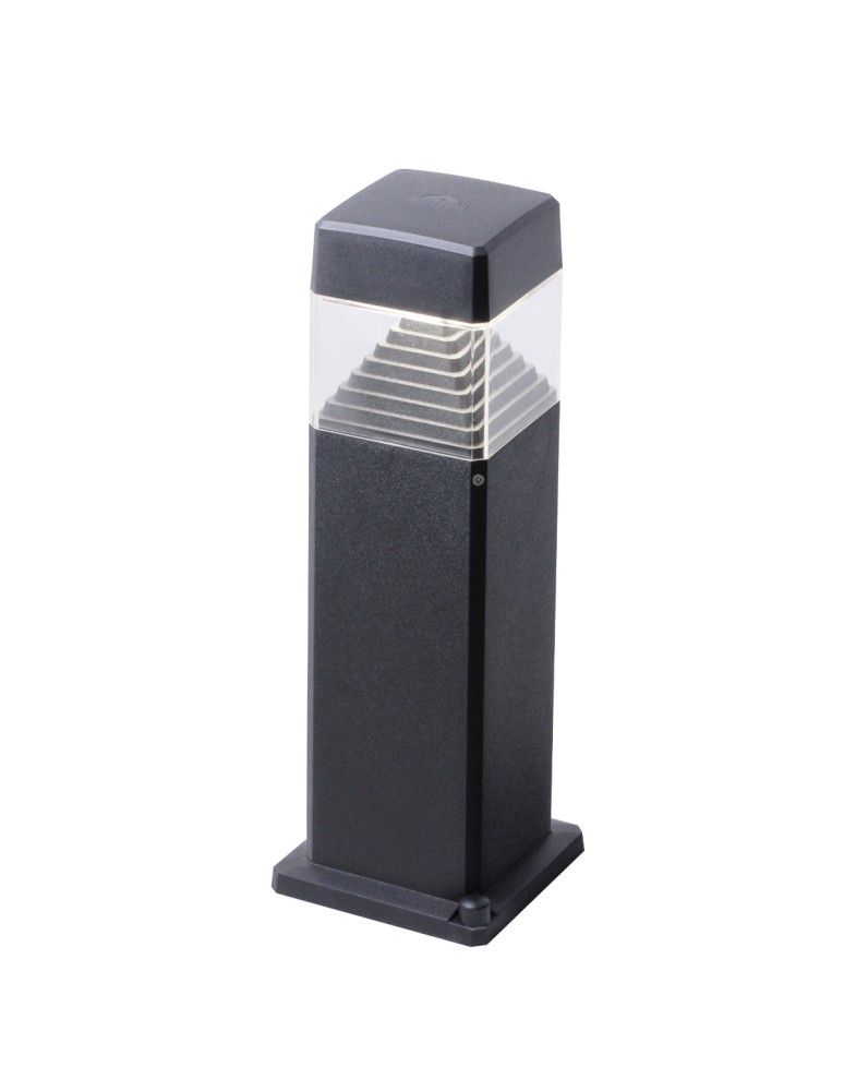 Fumagalli Zewnetrzna Słupek ogrodowy Ester - 1xGX53 czarna (FMG-ESTER-MB-BLK)