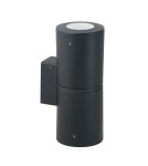 Kinkiety zewnętrzne - Fumagalli Zewnetrzna Latarnia naścienna Franca - 2 źródła światłaxGU10 czarna (FMG-FRANCA90-2LT-BLK) - product 1