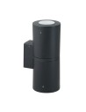 Fumagalli Zewnetrzna Latarnia naścienna Franca - 2 źródła światłaxGU10 czarna (FMG-FRANCA90-2LT-BLK)