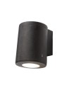 Fumagalli Zewnetrzna Latarnia naścienna Franca - 1xGU10 czarna (FMG-FRANCA90-BLK)