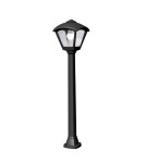 Lampy ogrodowe stojące - Fumagalli Zewnetrzna Latarnia ogrodowa Giaffa - 1xE27 czarna (FMG-GIAFFA-DARIO-BLK) - product 1