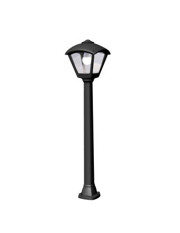 Fumagalli Zewnetrzna Latarnia ogrodowa Giaffa - 1xE27 czarna (FMG-GIAFFA-DARIO-BLK)