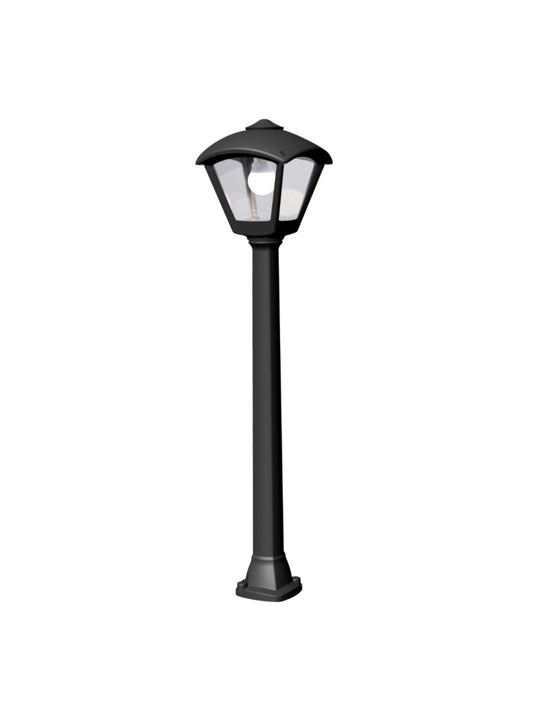 Fumagalli Zewnetrzna Latarnia ogrodowa Giaffa - 1xE27 czarna (FMG-GIAFFA-DARIO-BLK)