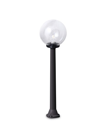 Fumagalli Zewnetrzna Latarnia ogrodowa Giaffa - 1xE27 czarna (FMG-GIAFFA-GLOBE-BLK)