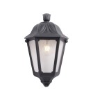 Kinkiety zewnętrzne - Fumagalli Zewnetrzna Latarnia naścienna Iesse - 1xE27 czarna (FMG-IESSE-BLK) - product 1