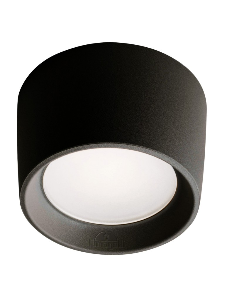 Fumagalli Zewnetrzna Tuba Livia - 1xGX53 czarna (FMG-LIVIA160-BLK)