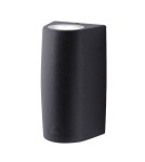 Kinkiety zewnętrzne - Fumagalli Zewnetrzna Latarnia naścienna Marta - 2 źródła światłaxGU10 czarna (FMG-MARTA90-2LT-BLK) - product 1