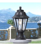 Lampy ogrodowe stojące - Fumagalli Zewnetrzna Latarnia cokołowa Mikrolot - 1xE27 czarna (FMG-MIKROLOT-ANNA-BLK) - product 2