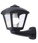 Kinkiety zewnętrzne - Fumagalli Zewnetrzna Latarnia naścienna Nardo - 1xE27 czarna (FMG-NARDO-ROBY-BLK) - product 1