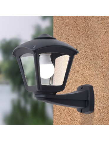 Fumagalli Zewnetrzna Latarnia naścienna Nardo - 1xE27 czarna (FMG-NARDO-ROBY-BLK) - produkt 2