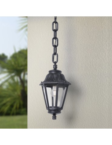 Fumagalli Zewnetrzna Latarnia wisząca Sichem - 1xE27 czarna (FMG-SICHEM-ANNA-BLK) - product 2