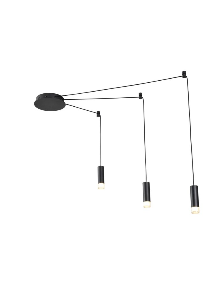 Azzardo ZIKO HOLDER BLACK Uchwyt Montażowy do Przewodu Czarny AZ2681