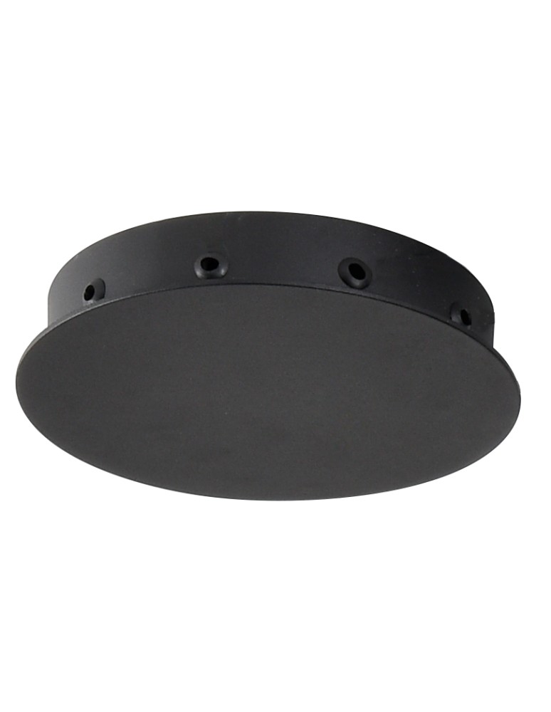 Azzardo ZIKO BASE 10 BLACK Baza Sufitowa Czarny AZ2905
