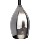 Lampy wiszące potrójne - Azzardo IZZA 3 SMOKY 3xE14 Wisząca Dymiony AZ2937 - produkt 3