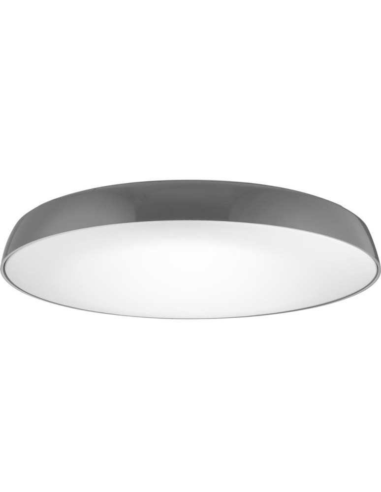 Plafony okrągłe - Azzardo CORTONA 41 4000K GREY 1xLED Sufitowa Szary AZ2733 - produkt kolory-swiatla.pl 1