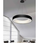 Lampy wiszące ze sterowaniem - Azzardo SOVANA PENDANT 55 CCT BLACK 1xLED Wisząca Czarny AZ2728 - produkt 3