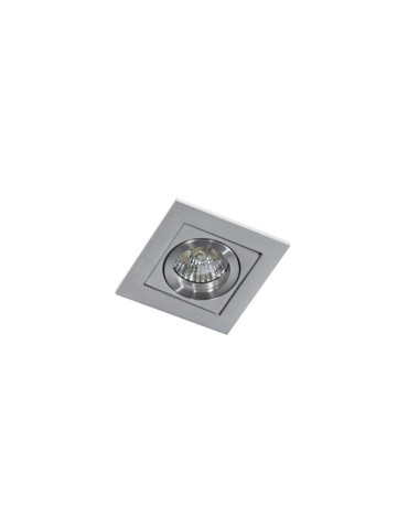 Azzardo PACO 1 ALUMINIUM 1xGU10 Wpuszczana Aluminium AZ0795