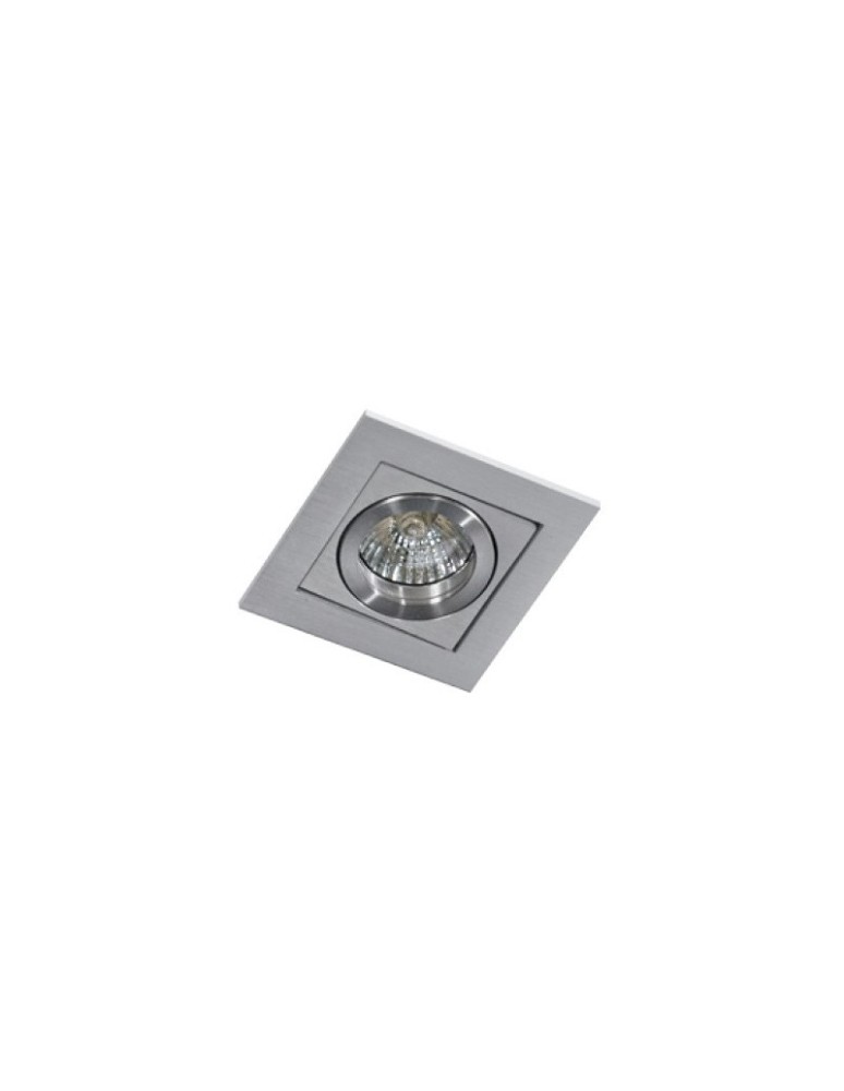 Azzardo PACO 1 ALUMINIUM 1xGU10 Wpuszczana Aluminium AZ0795