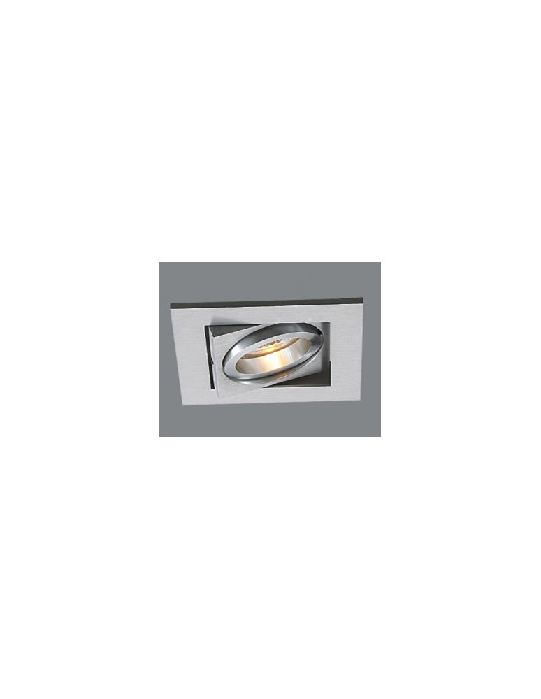 Azzardo PACO 1 ALUMINIUM 1xGU10 Wpuszczana Aluminium AZ0795
