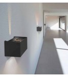 Kinkiety nowoczesne - Azzardo LETICIA BLACK 1xG9 Ścienna Czarny AZ2932 - product 2