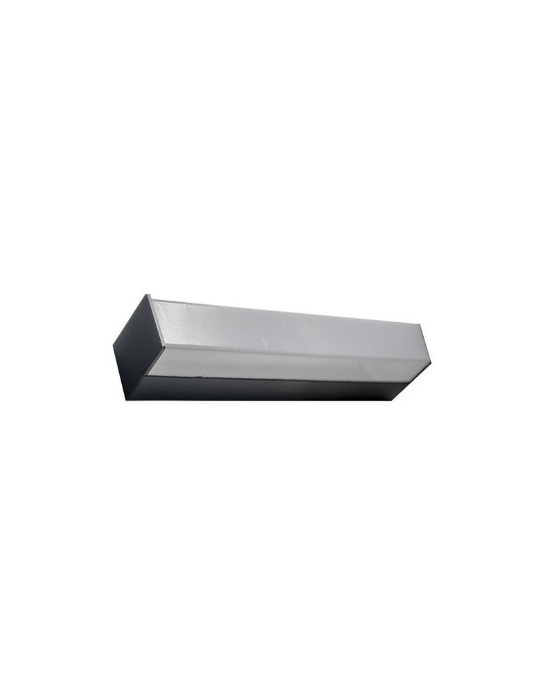 Kinkiety łazienkowe - Azzardo PETER 60 3000 MATT BLACK 1xLED Ścienna Czarny Mat IP44 AZ2614 - produkt kolory-swiatla.pl 1