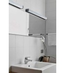 Kinkiety łazienkowe - Azzardo PETER 90 3000 MATT BLACK 1xLED Ścienna Czarny Mat IP44 AZ2616 - product 2