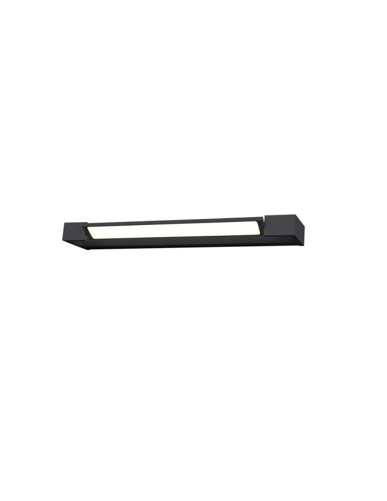 Kinkiety łazienkowe - Azzardo DALI 90 4000K BLACK 1xLED Ścienna Czarny IP44 AZ2897 - produkt kolory-swiatla.pl 1