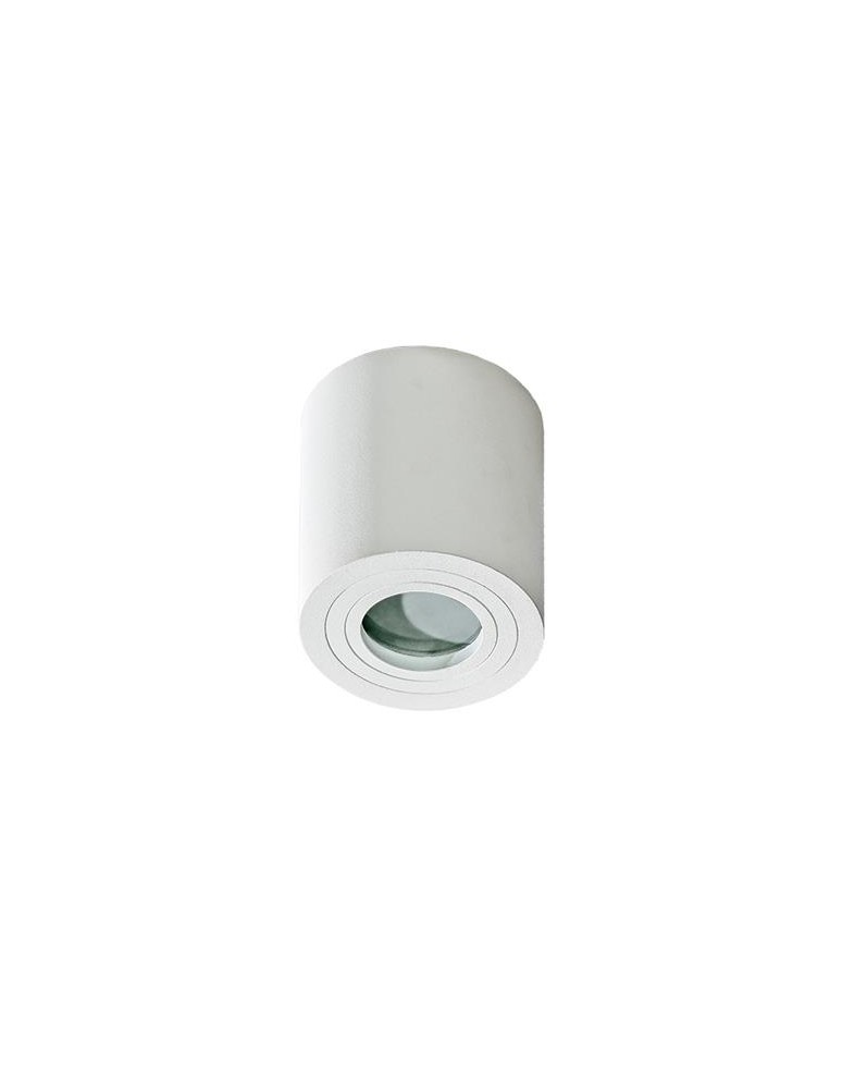 Oprawy sufitowe hermetyczne - Azzardo BRANT IP44 WHITE 1xGU10 Natynkowa Biały IP44 AZ2690 - produkt kolory-swiatla.pl 1