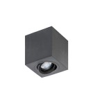 Oprawy sufitowe na wymienne źródło światła - Azzardo BRANT SQUARE BLACK 1xGU10 Natynkowa Czarny AZ2825 - product 1