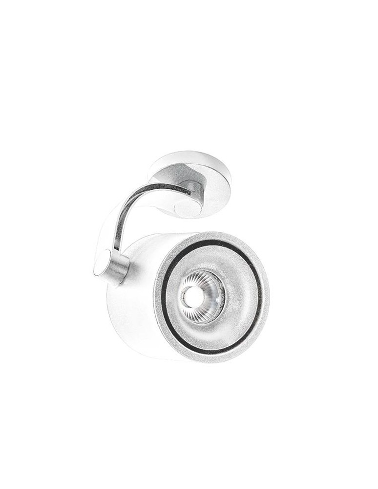 Lampy sufitowe reflektory - Azzardo COSTA ARM WHITE 1xLED Reflektor Sufitowy Biały AZ2703 - produkt kolory-swiatla.pl 1