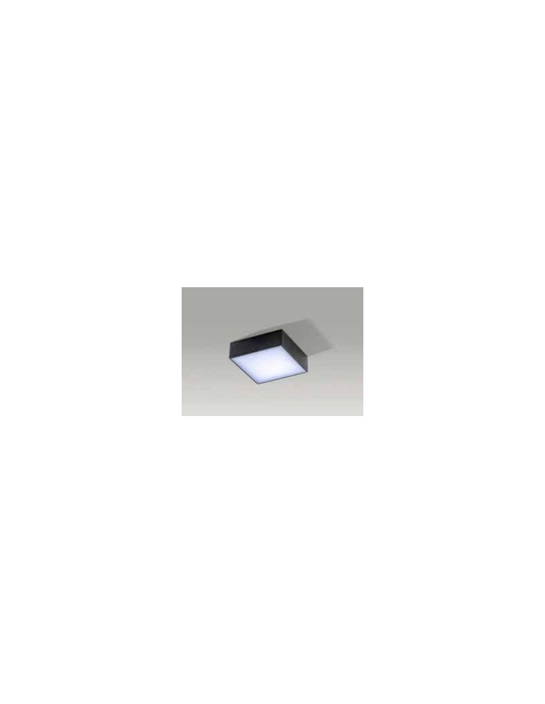 Plafony kwadratowe - Azzardo FALCO 12 4000K BLACK 1xLED Sufitowa Czarny AZ2783 - produkt kolory-swiatla.pl 1
