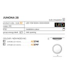 Plafony okrągłe - Azzardo JUNONA 28 4000K CHROME 1xLED Sufitowa Chrom AZ2746 - product 3