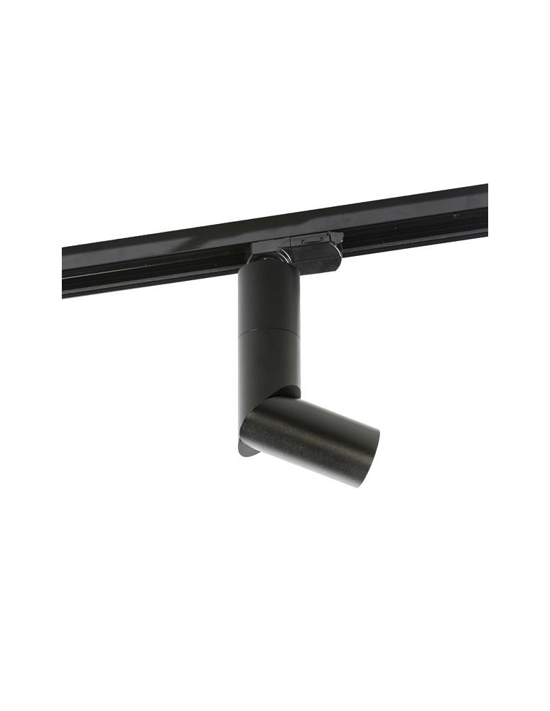 Lampy do szynoprzewodów 3 fazowych - Azzardo SANTOS TRACK BLACK 1xLED Reflektor Do Szynoprzewodu 3F Czarny AZ2924 - produkt kolory-swiatla.pl 1