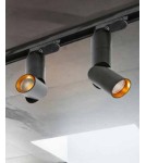 Lampy do szynoprzewodów 3 fazowych - Azzardo SANTOS TRACK BLACK 1xLED Reflektor Do Szynoprzewodu 3F Czarny AZ2924 - produkt 2