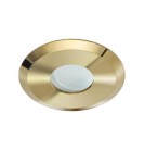 Lampy podtynkowe hermetyczne - Azzardo OSCAR IP44 GOLD 1xGU10 Wpuszczana Złoty IP44 AZ2800 - product 1
