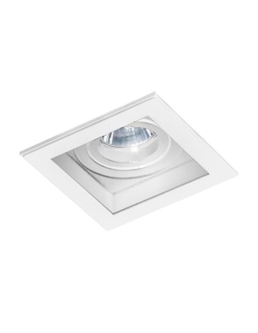 Azzardo MINORKA WHITE/WHITE 1xGU10 Wpuszczana Biały AZ2801