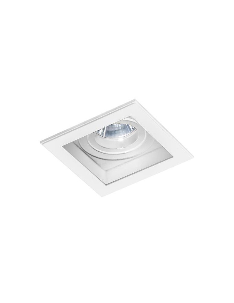 Azzardo MINORKA WHITE/WHITE 1xGU10 Wpuszczana Biały AZ2801